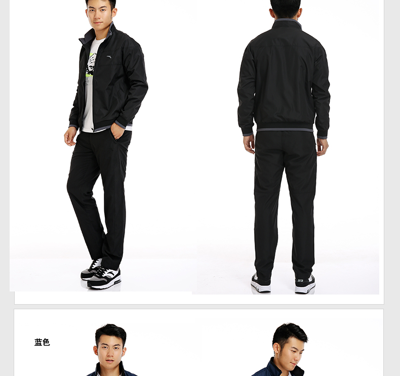 Anta nam áo khoác thể thao nam 2018 mùa hè mới đích thực đứng cổ áo jacket thể thao dây kéo cardigan áo sơ mi áo khoác the thao nam chính hãng