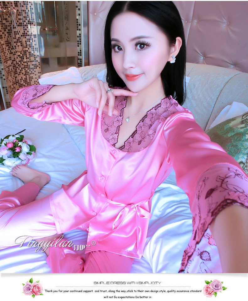 Pyjama pour femme en Polyester Polyester  à manches - Ref 2992716 Image 79