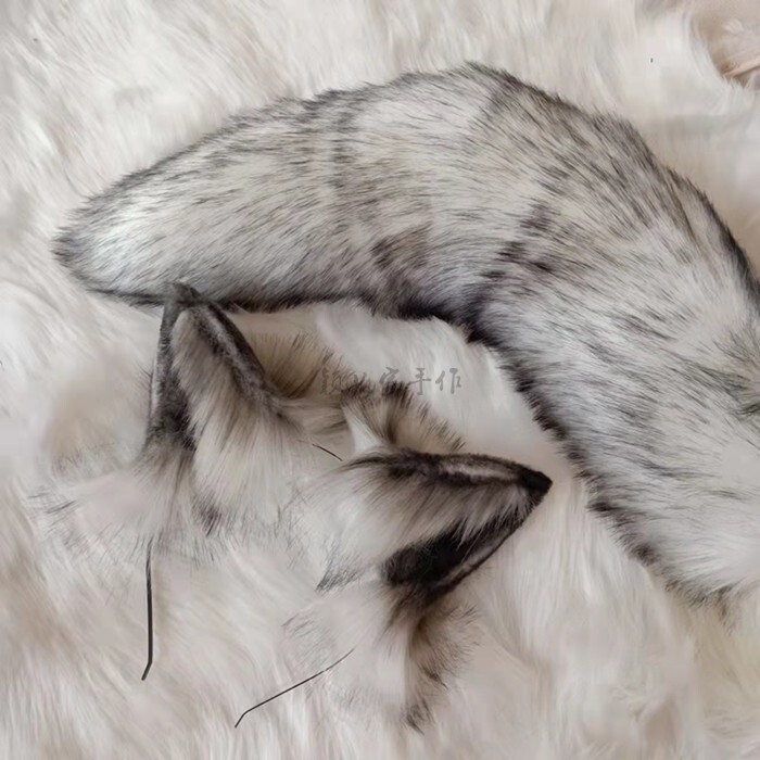 Handmade Simulated Animal Ears Wolf Ears Headwear Cosplay Black Wolf Headband Dog Ears White Gray Wolf Ears Fox Ears Gradient Fox Tail Handmade Simulated Animal Ears Wolf Ears Headwear Cosplay Black Wolf Headband Dog Ears White Gray Wolf Ears Fox Ears Gradient Fox Tail