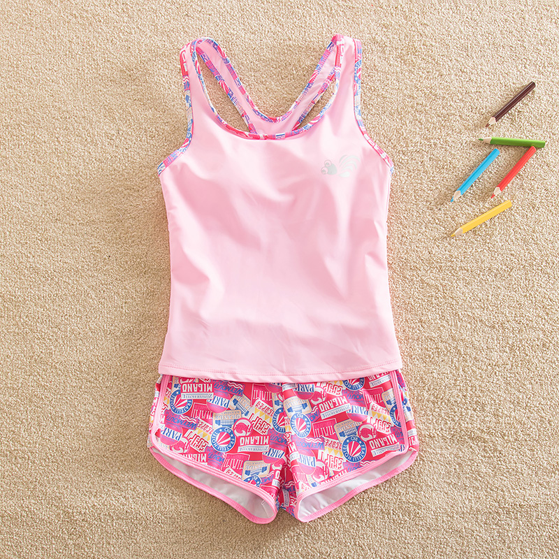 Nữ lớn trẻ em đồ bơi chia sinh viên 12 cô gái bảo thủ boyshort đồ bơi 13 cô gái đồ bơi 10-15 tuổi đồ bơi cho bé gái 12 tuổi