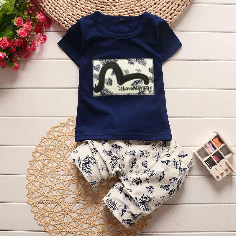 Quần áo mùa hè cho bé 1-2-3 tuổi thời trang set đồ cho bé tay áo ngắn hai dây bé gái mùa hè nam triều 5 shop quan ao tre em