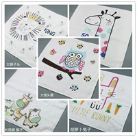 4-слойные марлевые серии больших рисунков-5 пакетов