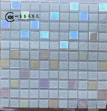 Внешний балкон, красочная хрустальная золотая линия стеклянная мозаика