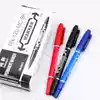 Full special wholesale small double-headed marker black red blue hook line pen Water-based pen