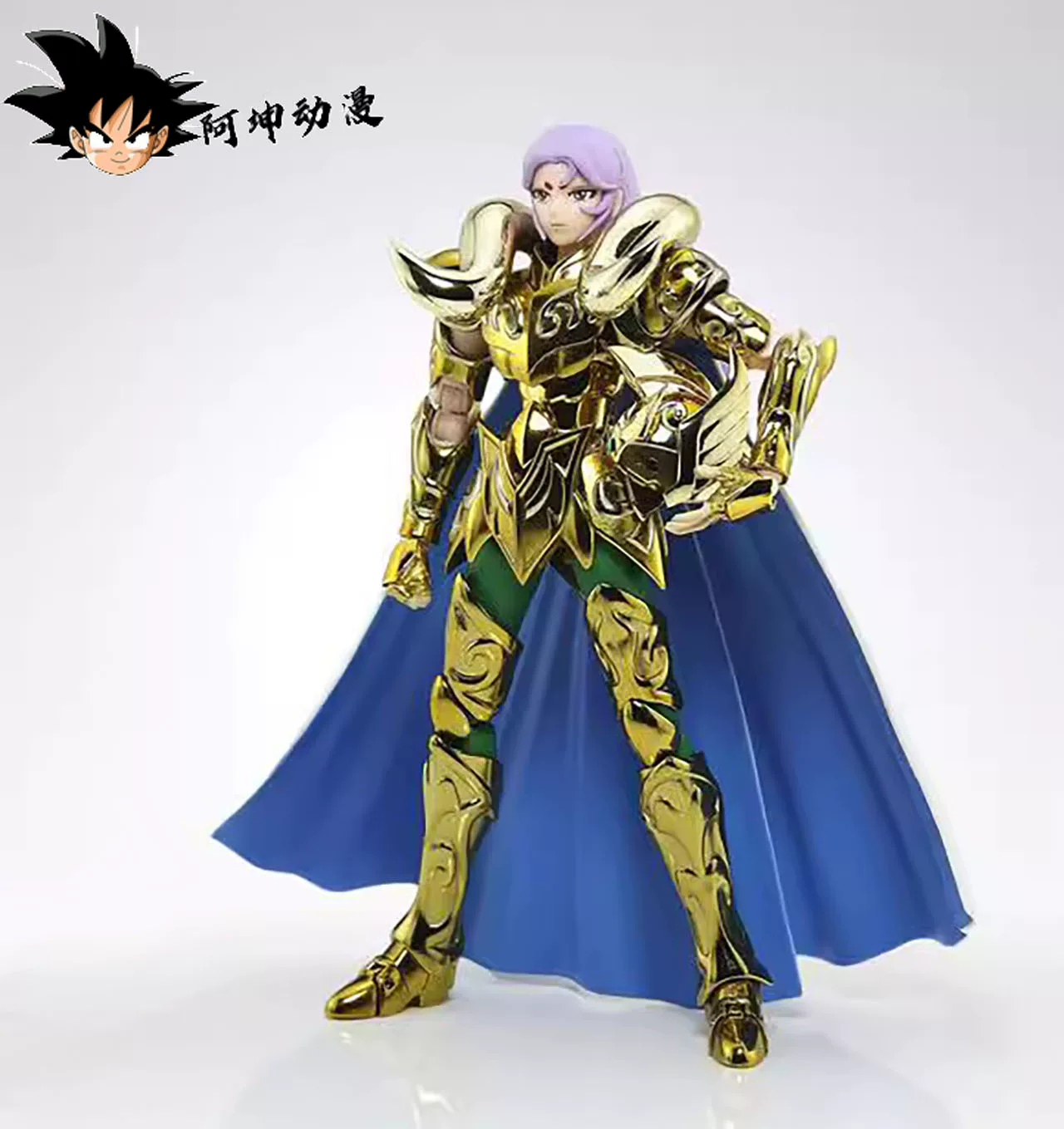 Spot Kun MC Aries Mr. Mu с Shonnou сплавом Saint Seiya Священные одежды EX 24K Звездный