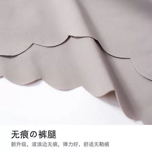 Шелковые трусы, антибактериальные хлопковые дышащие тонкие штаны, средняя посадка, большой размер, для среднего возраста