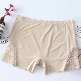 Шелковые безопасные штаны, трусы, кружевное защитное белье, леггинсы