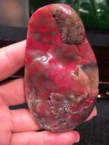 Changhu bloodstone pendant seal pendant pendants collection gifts