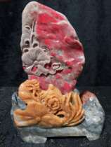 Changchang blood stone ornaments seal carving collection gift good hand playpiece pendant boutique special offer