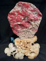 Changhe Blood Stone soft ground ornaments seal carving collection gift good products hand-held playpiece pendant seal original stone special price