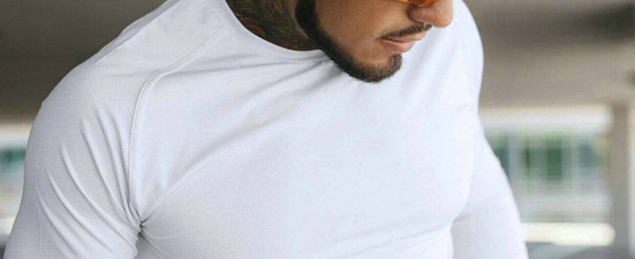 ASRV Спортивный эластичный лонгслив для спортзала для тренировок, облегающий крой, большой размер, делается под заказ, для бега 