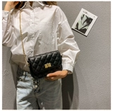 Цепь, сумка через плечо, маленькая модная небольшая сумка, в стиле Шанель, на цепочке, в корейском стиле