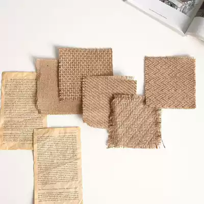 Tan Joo-Choo in the same vintage linen coaster scented candle mat Korean chic pendulum ornaments shooting props