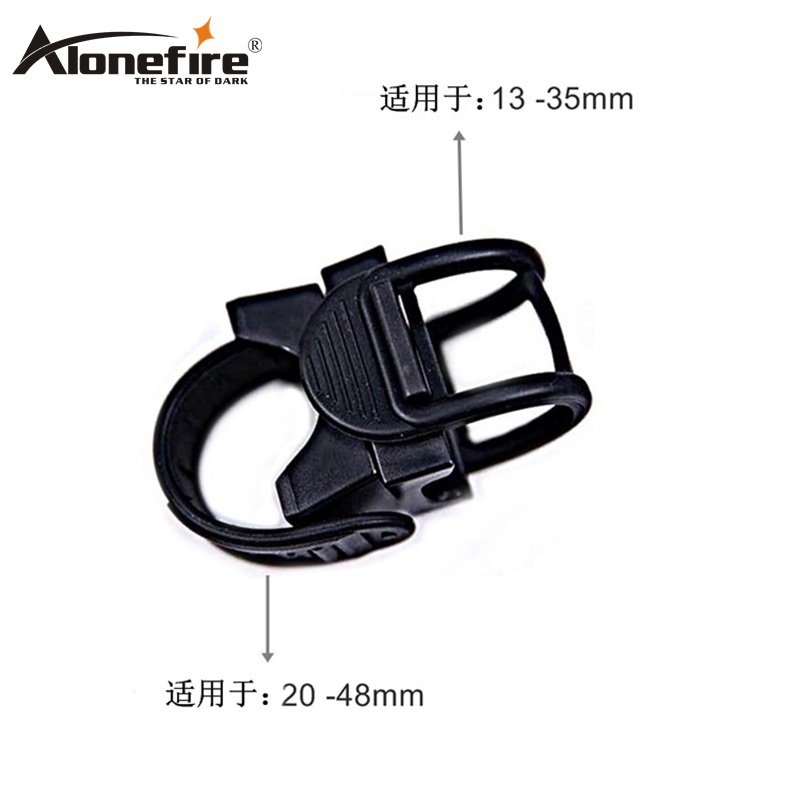 360 degree rotating flashlight frame headlights U fixed bracket bicycle climber clip LC-8