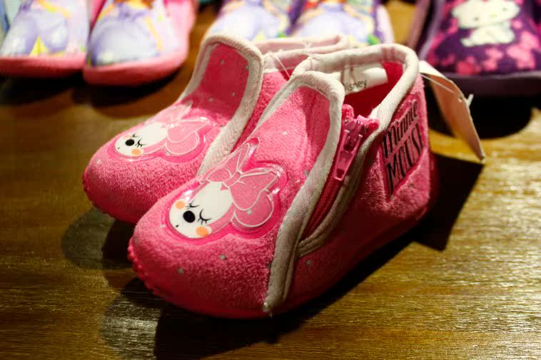 Pantoufles enfants en suède - Ref 1036692 Image 8