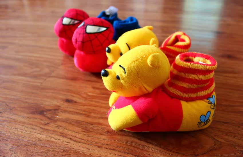 Pantoufles enfants en coton - Ref 1036690 Image 3