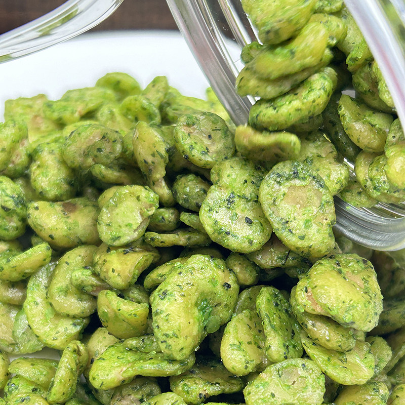 Jade Seaweed Flavored Bean Paste Crispy Broad Beans Canned Beans Ready ...