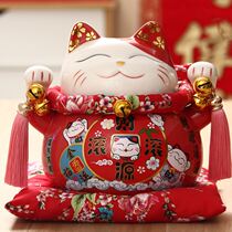 Deposit money pot Cartoon Money ceramic subsection 2021 New swing piece Advanced sense tricks The cat Home Deposit Money Pot Japan