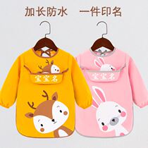 Meal Pocket Waterproof washable drawing clothes Hood Waterproof Children Kid Childrens Apron Baby Apron New Ciro
