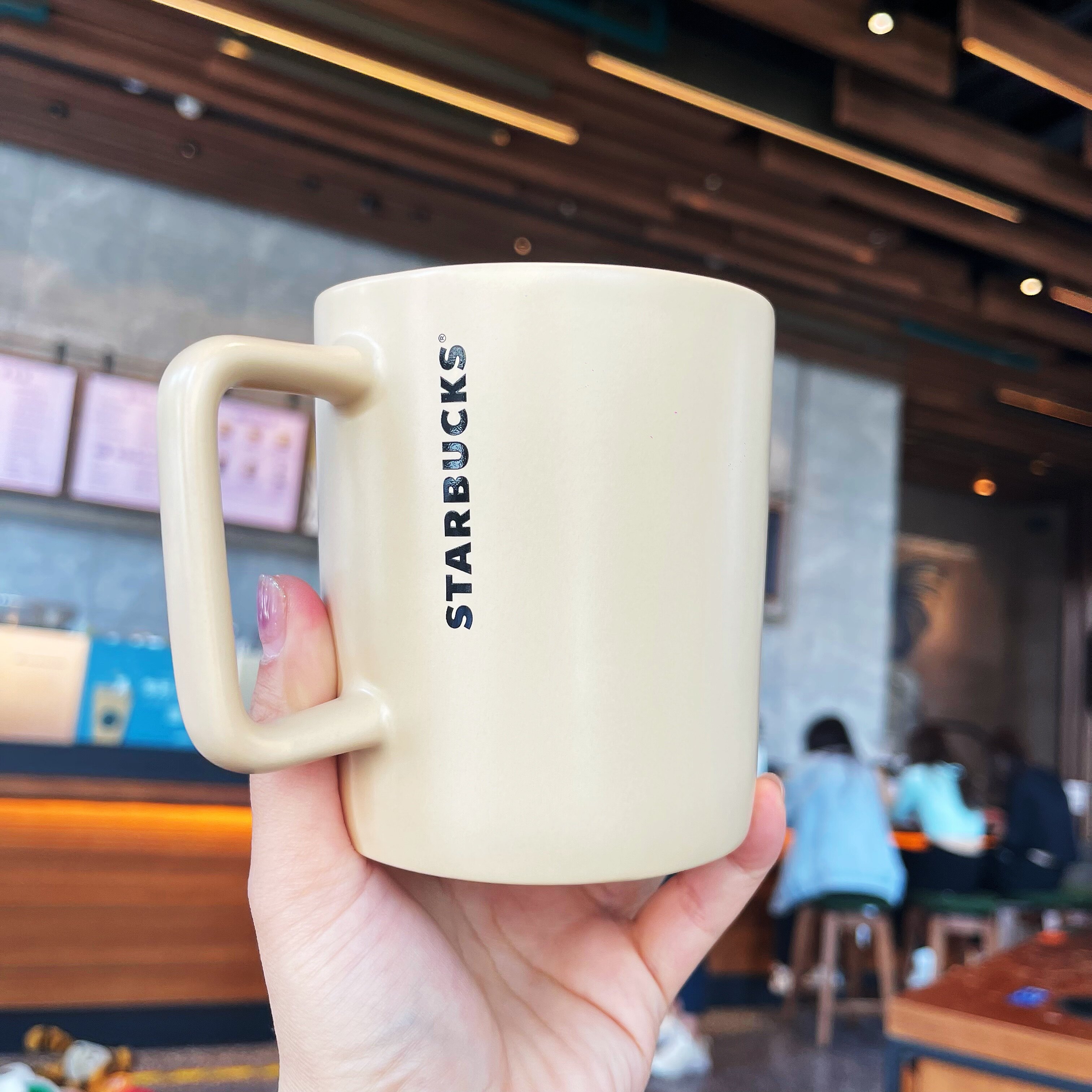 Тайвань starbucks чашка 2022 ретро меди бренд градиент порошок зеленый синий белое молоко Чай кружка пейте много воды Кубок 473 мл 