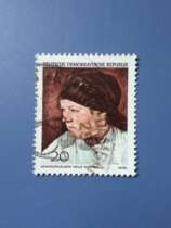 The German Democratic Republic (GDR East 1968 nian Dresden Museum painting Woman portrait xin xiao 1