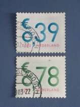 Dutch stamp 2002 digital commercial stamp euro letter sale 2 full 18 yuan