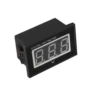 (Manufacturer) V40D full waterproof two-wire DC2 5-30V digital digital display voltage meter head reverse protection