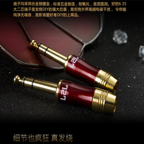 Golden Triangle 6 35 mono plug 6 5mm audio soldering head big two-core mixer microphone speaker plug