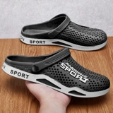 Тапочки, туфли для мальчиков, нескользящие сандалии, пляжная обувь, для среднего возраста