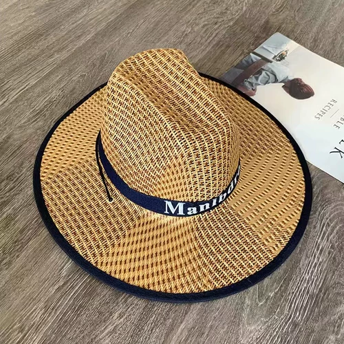 Летняя дорожная джинсовая дышащая пляжная солнцезащитная шляпа