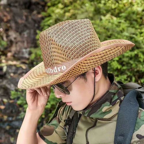 Летняя дорожная джинсовая дышащая пляжная солнцезащитная шляпа