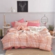 bông màu hồng nhạt giường ngủ ở một gia đình bốn nhỏ Ma Baoli chúa lân gió tờ Được trang bị phần giường - Bộ đồ giường bốn mảnh