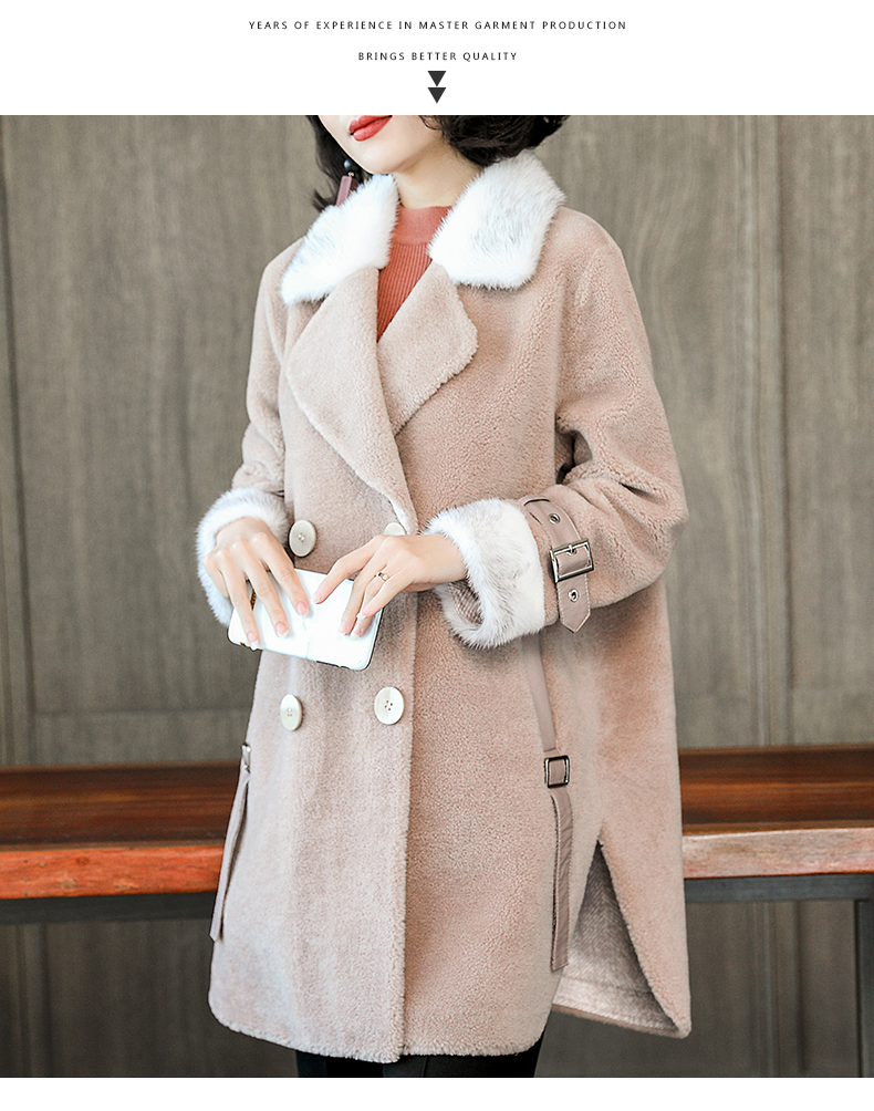 Manteau de fourrure femme - Ref 3175164 Image 13