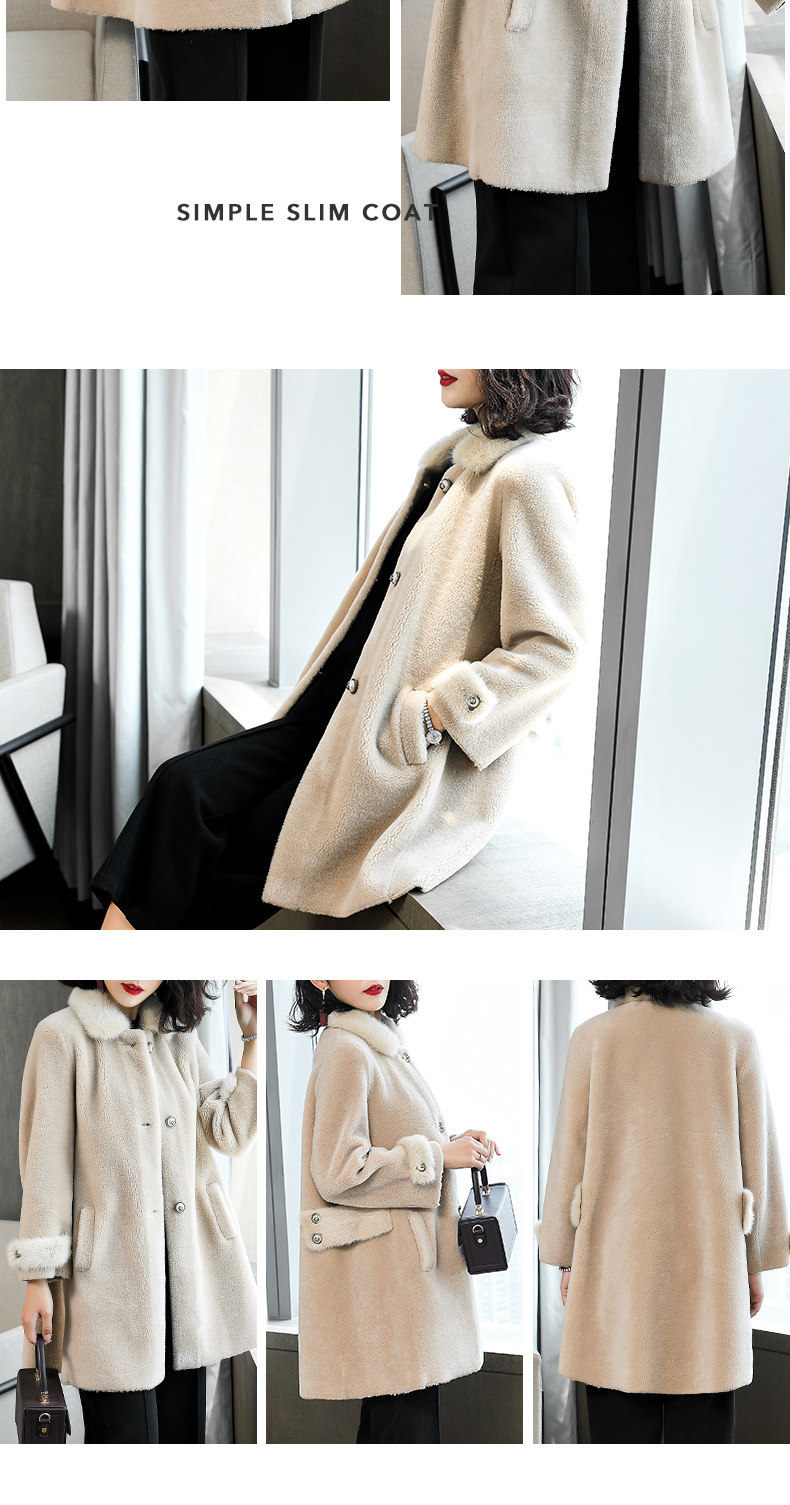 Manteau de fourrure femme - Ref 3174056 Image 14