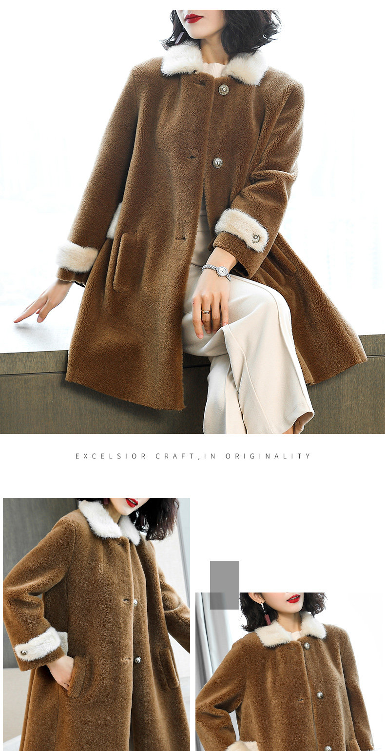 Manteau de fourrure femme - Ref 3174056 Image 10