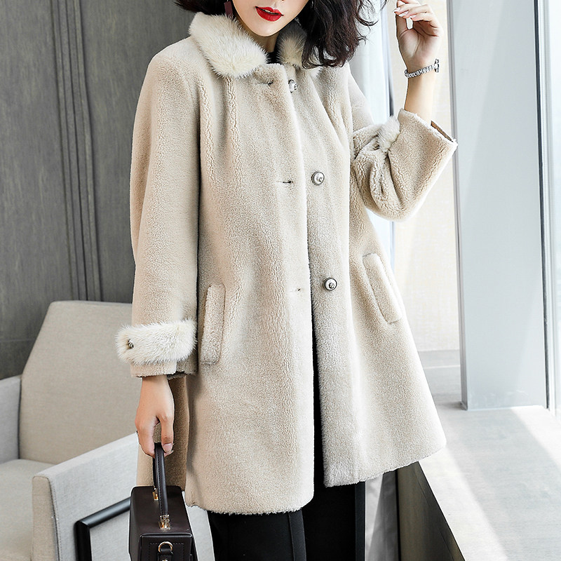 Manteau de fourrure femme - Ref 3174056 Image 3