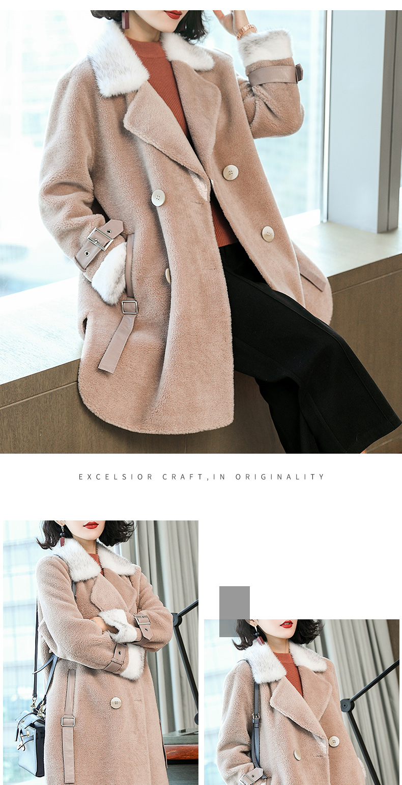 Manteau de fourrure femme - Ref 3175164 Image 11