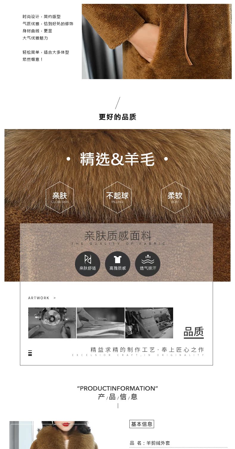 Manteau de fourrure femme - Ref 3171841 Image 8