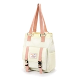 Льняная сумка, художественная сумка, ранец с молнией, для средней школы