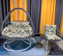 Double Hanging Chair Balcony Net Red Cradle Chair Light Luxurious Gondolaine Chair Single Room Autumn Thousands of lazy people Home Basket Cane Chairs