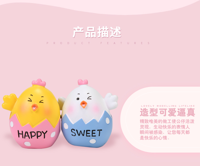 Sáng tạo xe trang trí búp bê cặp vợ chồng dễ thương gà hiển thị xe trang trí xe cung cấp đồ trang sức xe trang trí trang trí taplo ô tô đẹp