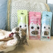 A woven cat Mutianum stick cat snack clean teeth fresh breath tooth tooth stick tease cat stick toy