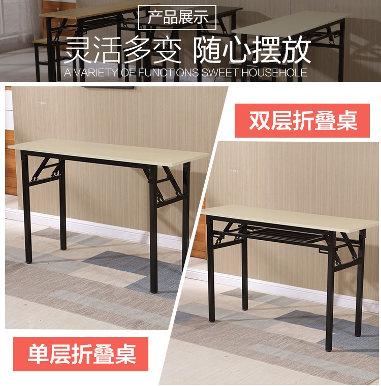Đơn giản và đa năng căn hộ nhỏ có thể thu vào hiện đại tối giản gấp bàn ăn và ghế kết hợp bàn cơm hình chữ nhật nhà - Bàn bàn học chống gù ismart