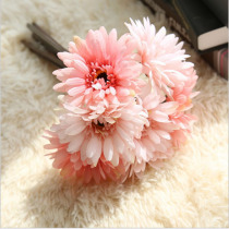 Small fresh hand bouquet simulation Gerbera wedding bride hand flower photography props room table decoration