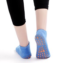 Spring and summer ladies thin yoga socks early education children non-slip floor socks silicone men trampoline socks cotton air conditioning socks