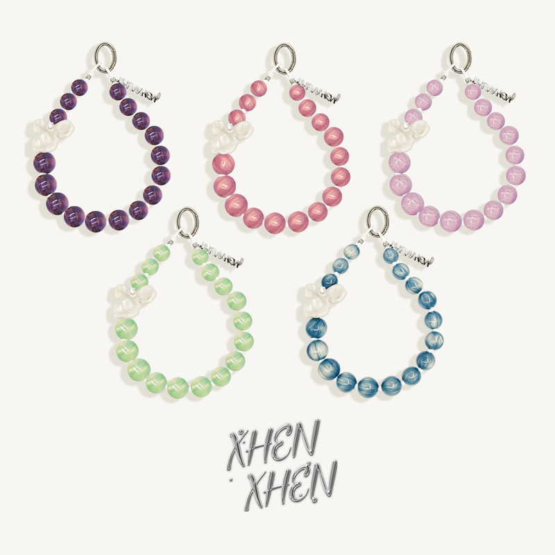 Iris Sequence Multi-Color Beaded Chain Bracelet Skin-Feel Wrist Chain Keychain Creative Colorful Iris Sequence Multi-Color Beaded Chain Bracelet Skin-Feel Wrist Chain Keychain Creative Colorful