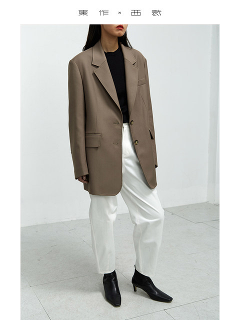 The King of Stores ~ Oversize Casual Suit Jacket Oversize Loose and High Level Shoulder Pad Suit