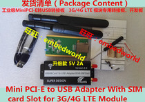 WWAN PCIE Card to USB Adapter With SIM Slot  4G LTE Module