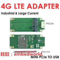 MiniPCIe to USB 4PIN PH2 54 Adapter SIM Card Slot 4G Modems