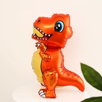 Оранжевый милый динозавр, воздушный насос, 3D, 66×50см